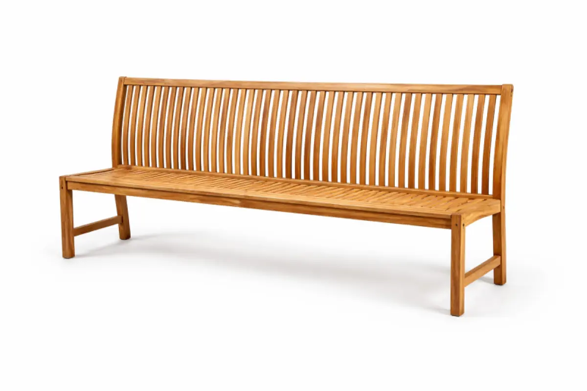 Teakholz Gartenbank Hawaii ohne Armlehnen