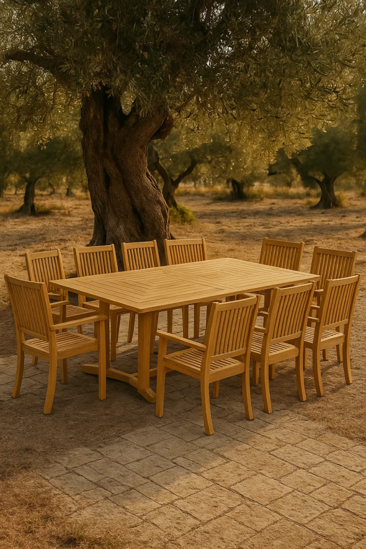 Teakholz Gartentisch Kare