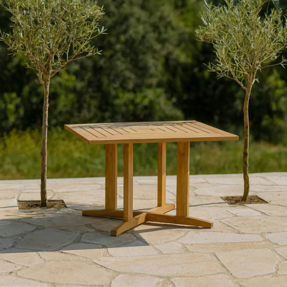 Teakholz Gartentisch Kare