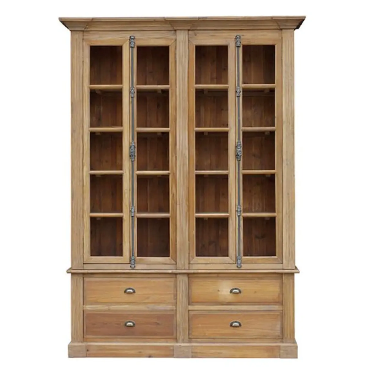 Teakholz Schrank Leoni