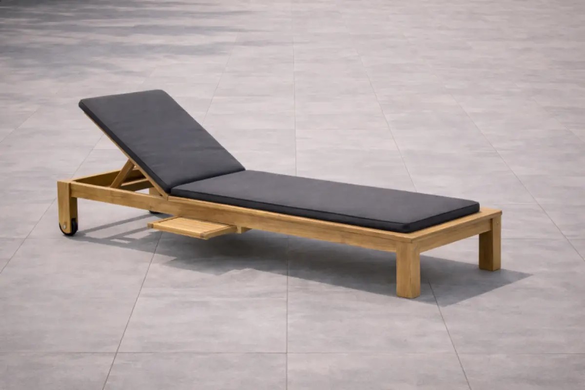 Teakholz Sonneliege Cordoba