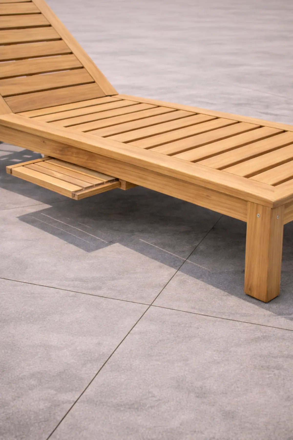 Teakholz Sonneliege Cordoba
