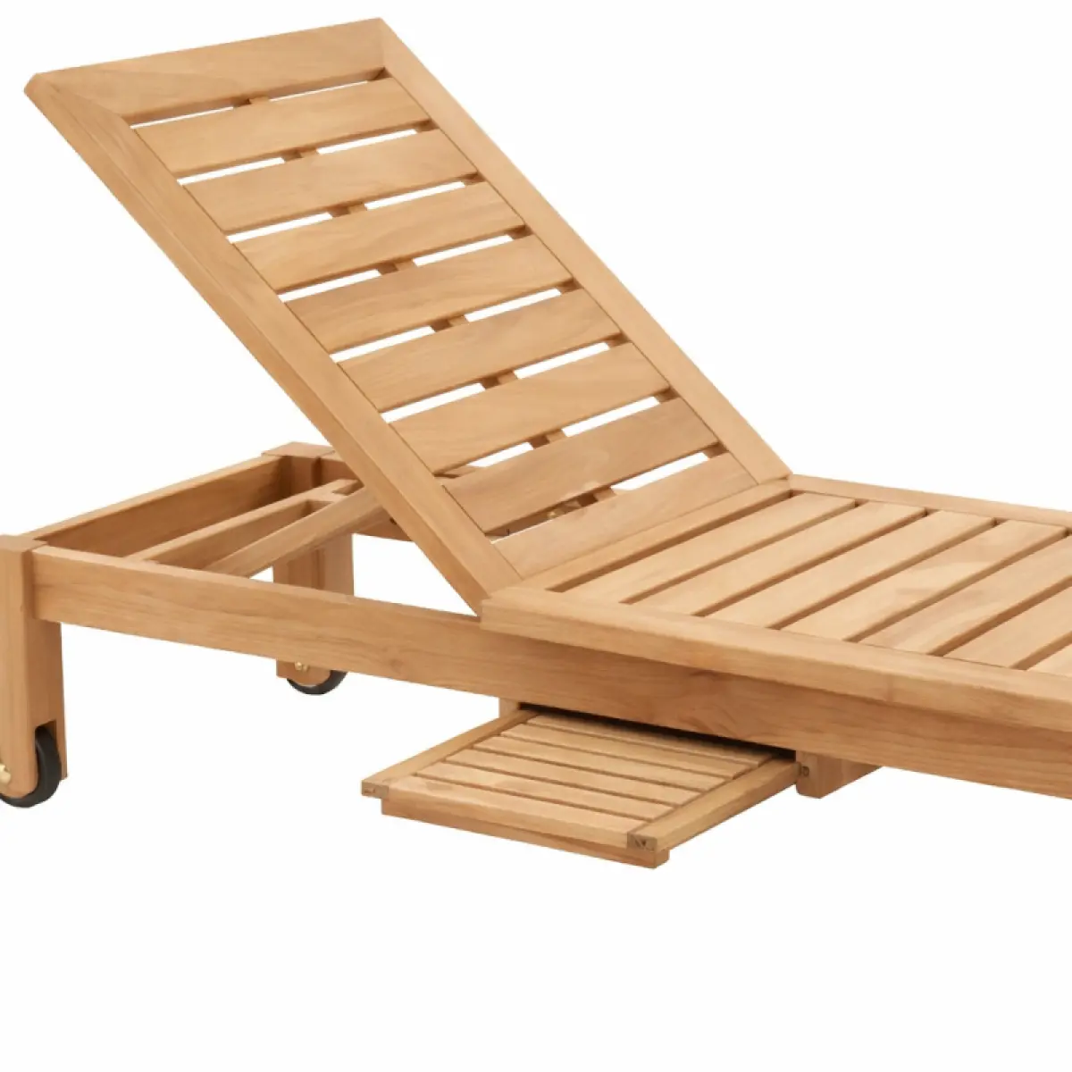 Teakholz Sonneliege Cordoba