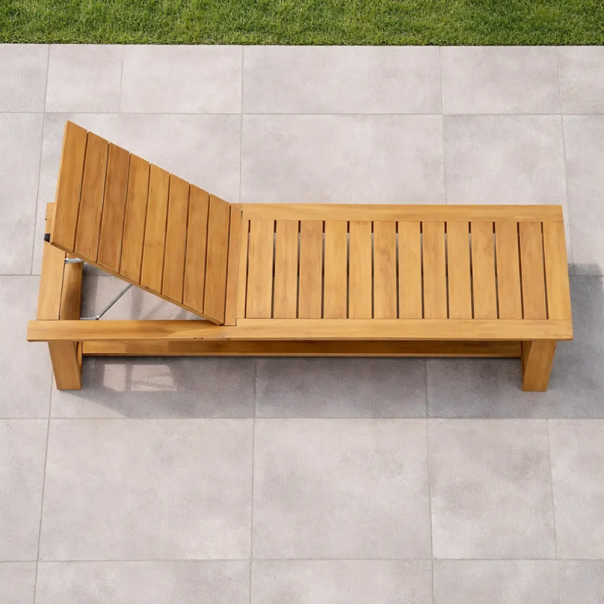 Teakholz Sonnenliege Malibu