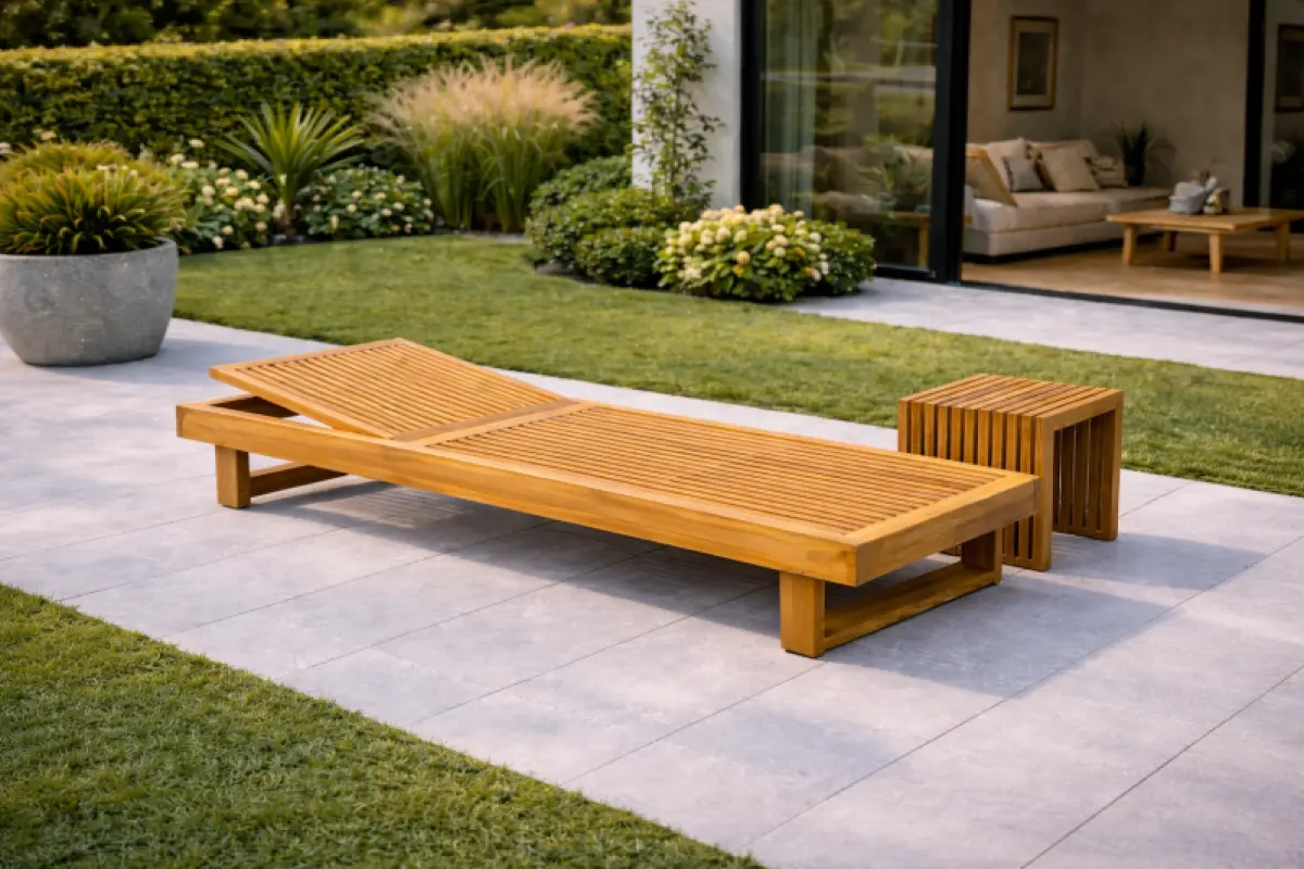 Teakholz Sonnenliege Prementura