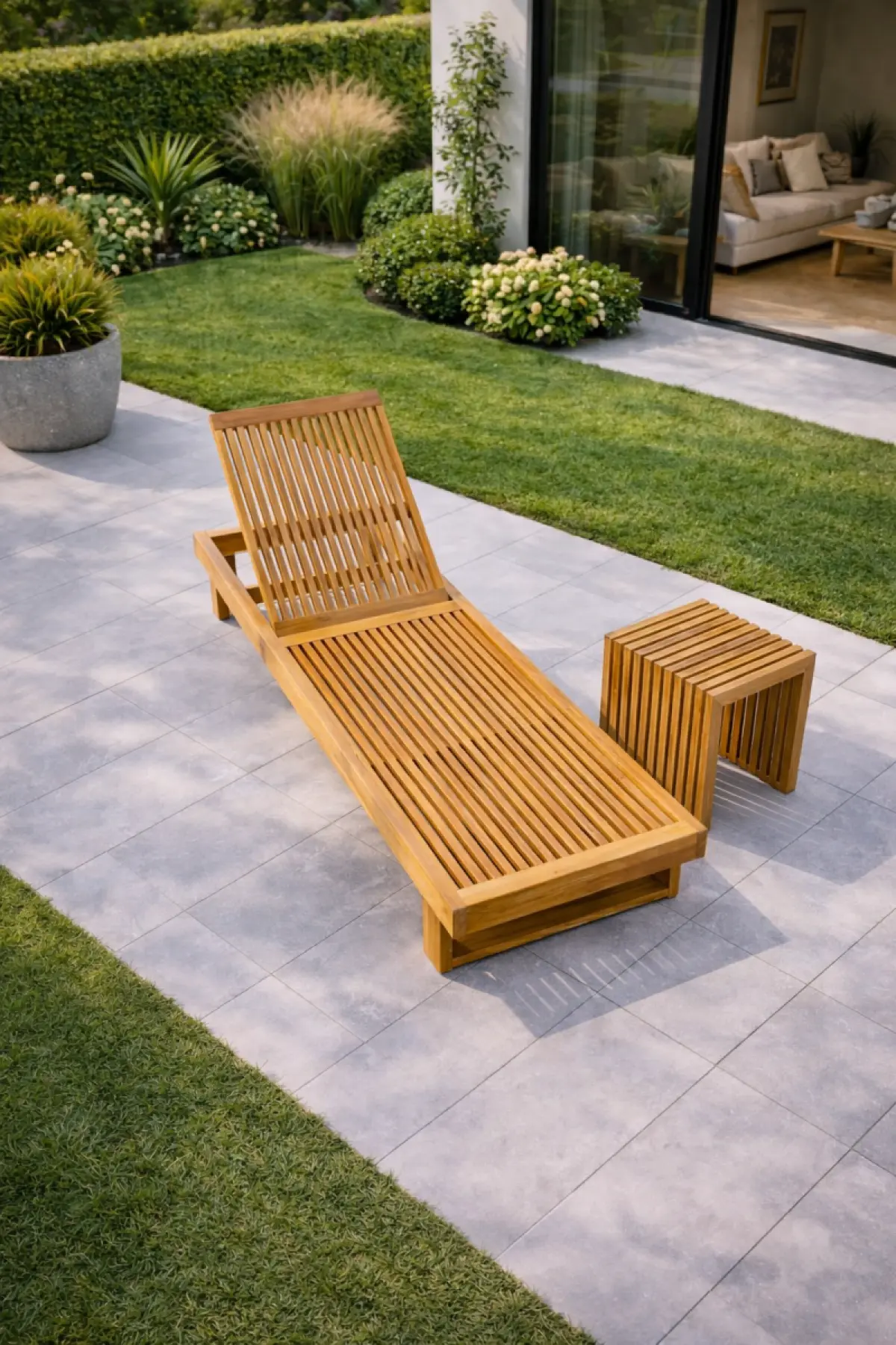 Teakholz Sonnenliege Prementura