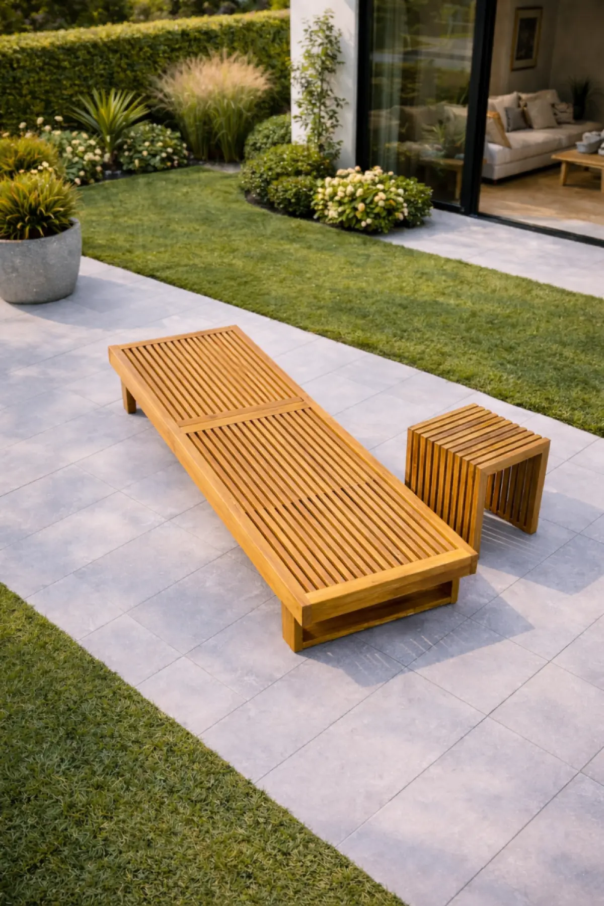 Teakholz Sonnenliege Prementura