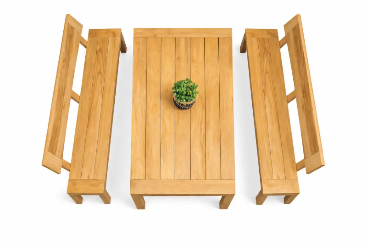 Teakholz Tisch Mamba