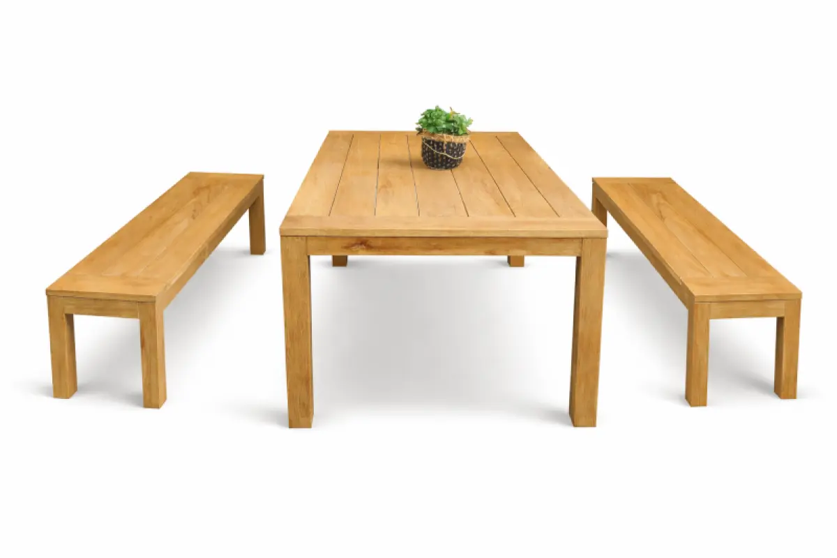 Teakholz Tisch Mamba