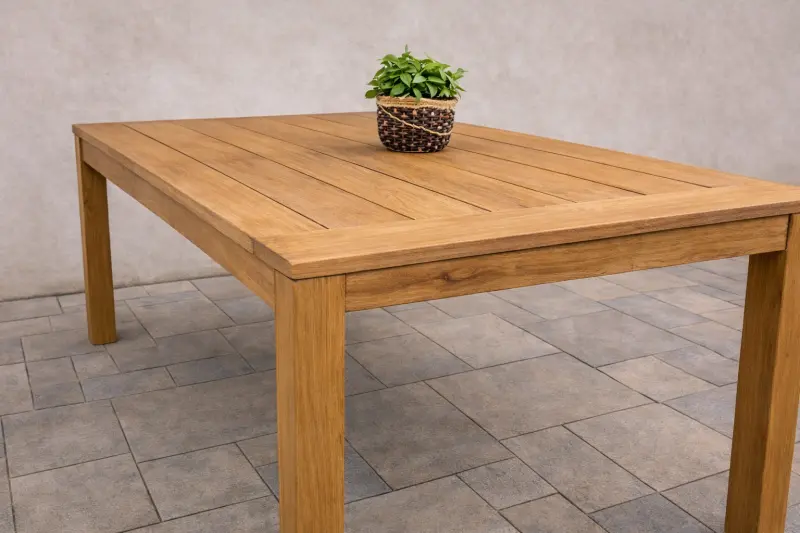 Teakholz Tisch Mamba