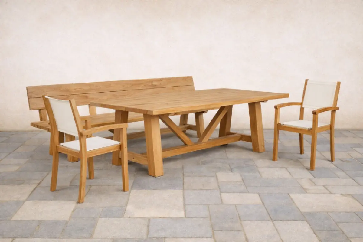 Teakholz Tisch Narya