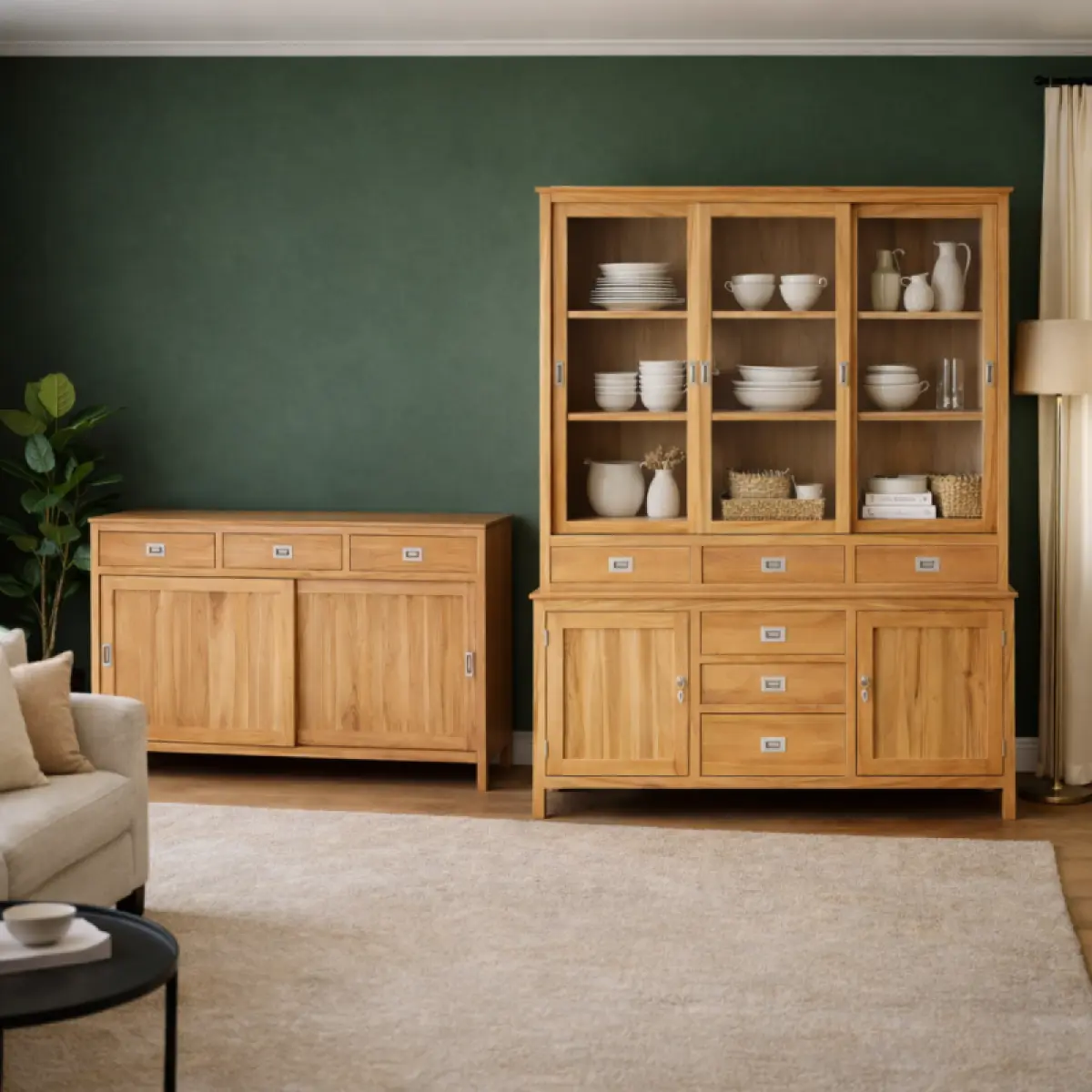 Vitrinenschrank Toskana