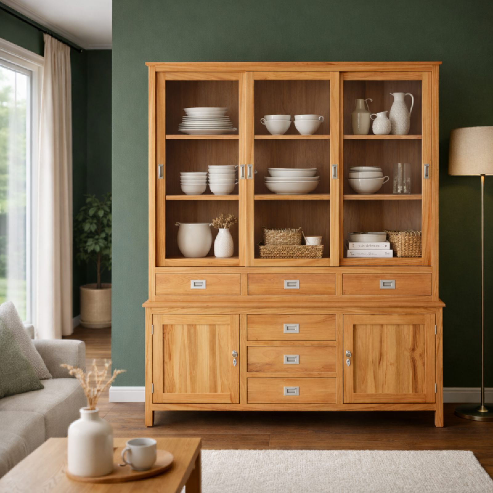 Vitrinenschrank Toskana